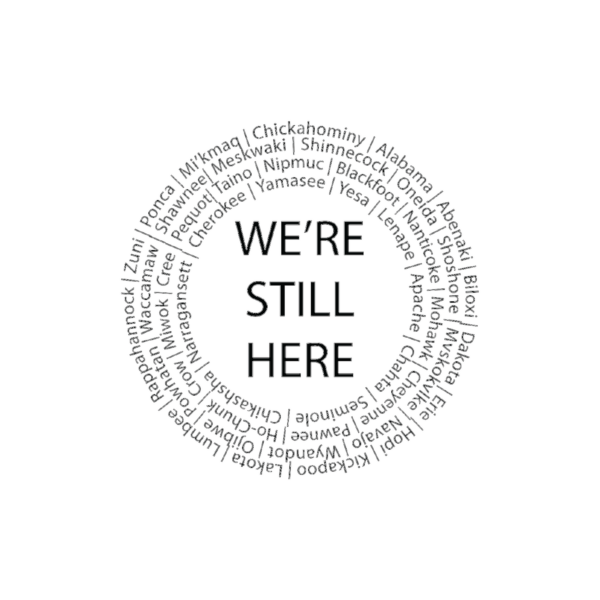 We're Still Here Art Prints by Wayuką́