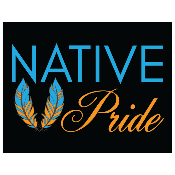 Native Pride Feather Art Prints by Wayuką́