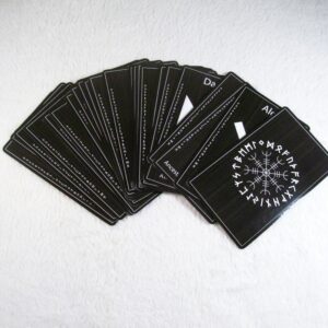 Black Grunge Rune Cards by Wayuką́