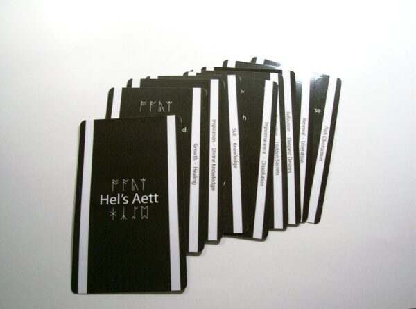 Hel's Aett Rune Cards by Wayuką́