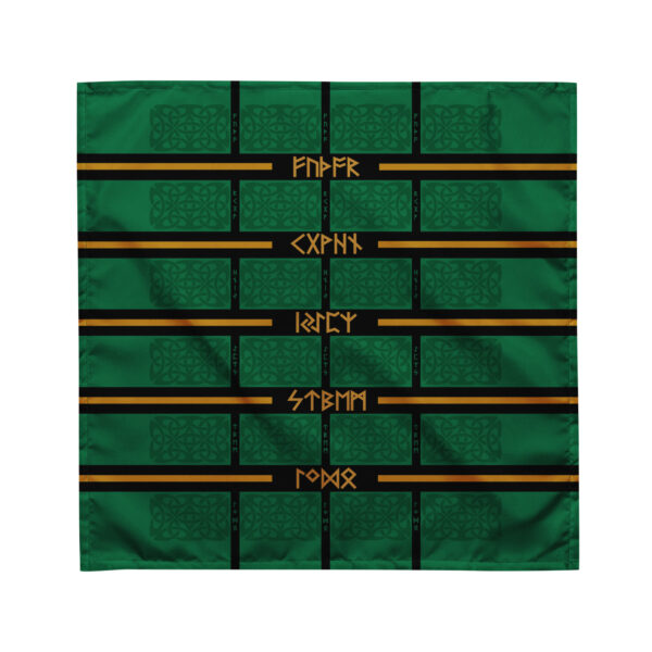 Celtic Runes 1 Casting Cloth by Wayuką́