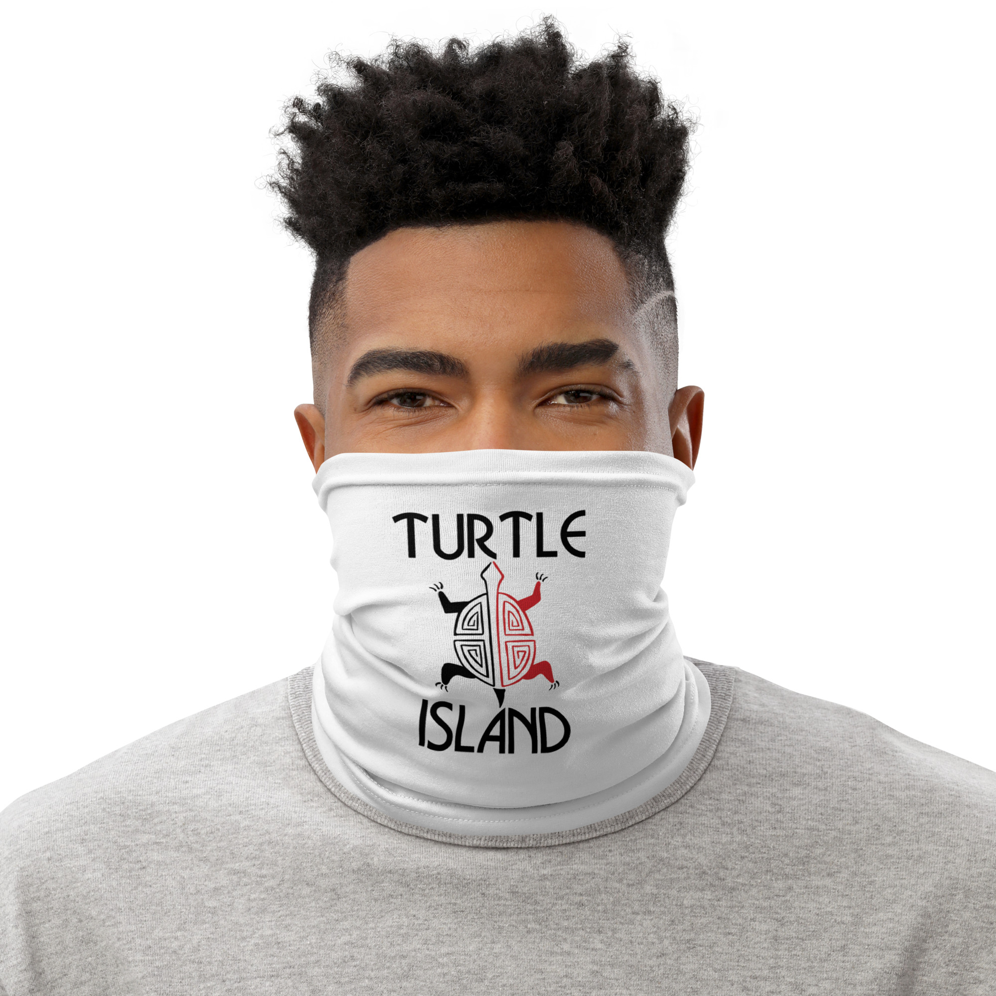 Turtle Island 1 Neck Gaiter by Wayuką́