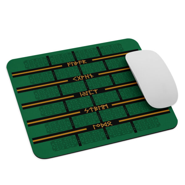 Celtic Runes 1 Mouse Pad by Wayuką́