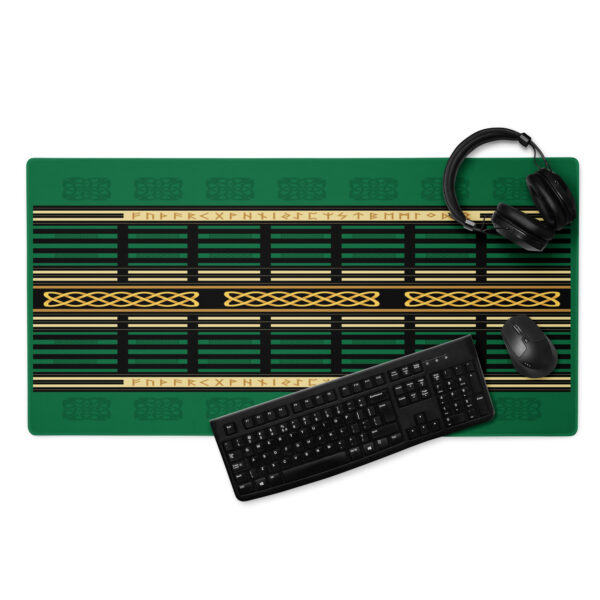 Celtic Runes 2 Gaming Mouse Pad by Wayuką́