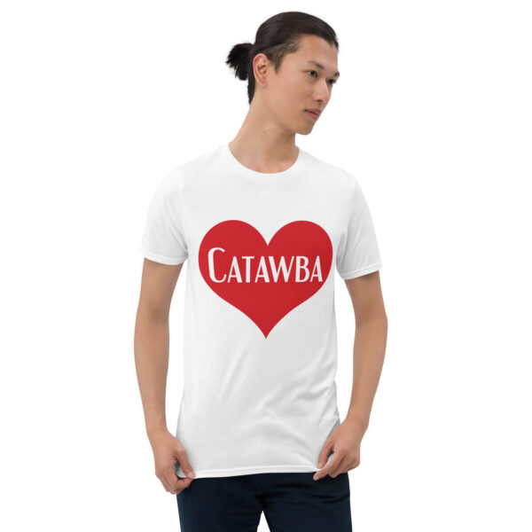 Catawba Heart Unisex T-shirt by Wayuką́