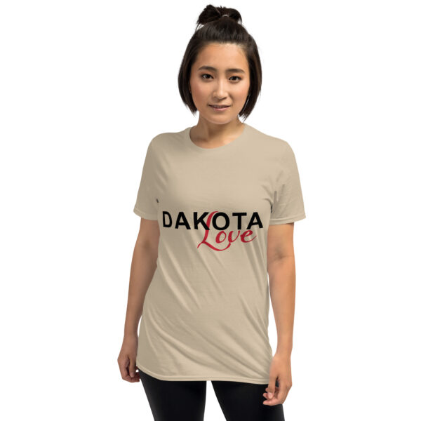 Dakota Love Unisex T-shirt by Wayuką́