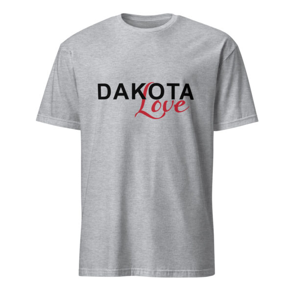 Sport Grey Dakota Love Unisex T-shirt by Wayuką́