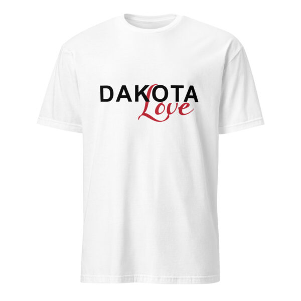 White Dakota Love Unisex T-shirt by Wayuką́