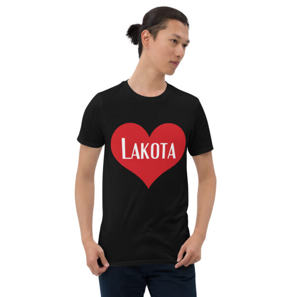 Lakota Heart Unisex T-shirt by Wayuką́