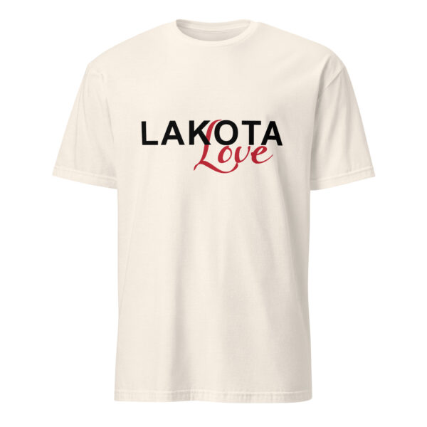 Natural Lakota Love Unisex T-shirt by Wayuką́