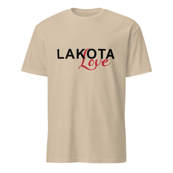 Sand Lakota Love Unisex T-shirt by Wayuką́