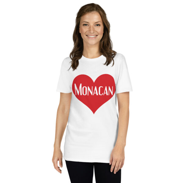 Monacan Heart Unisex T-shirt by Wayuką́