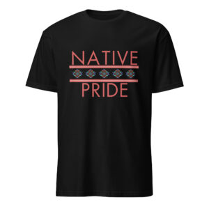 Black Native Pride 1 Unisex T-shirt by Wayuką́