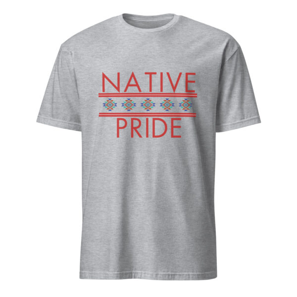 Sport Grey Native Pride 1 Unisex T-shirt by Wayuką́