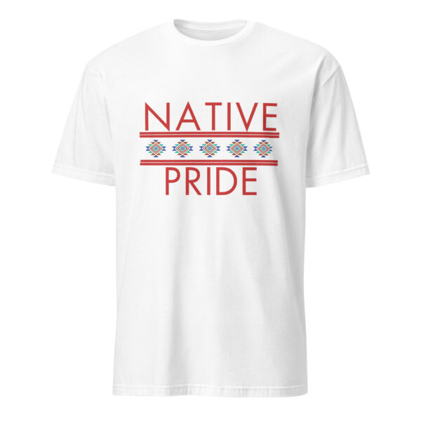 White Native Pride 1 Unisex T-shirt by Wayuką́