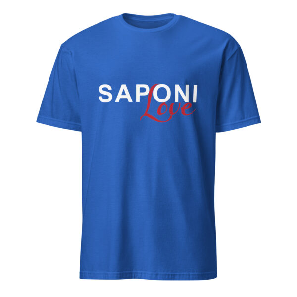 Royal Blue Saponi Love Unisex T-shirt by Wayuką́