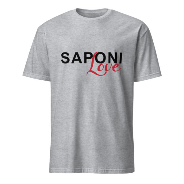 Sport Grey Saponi Love Unisex T-shirt by Wayuką́