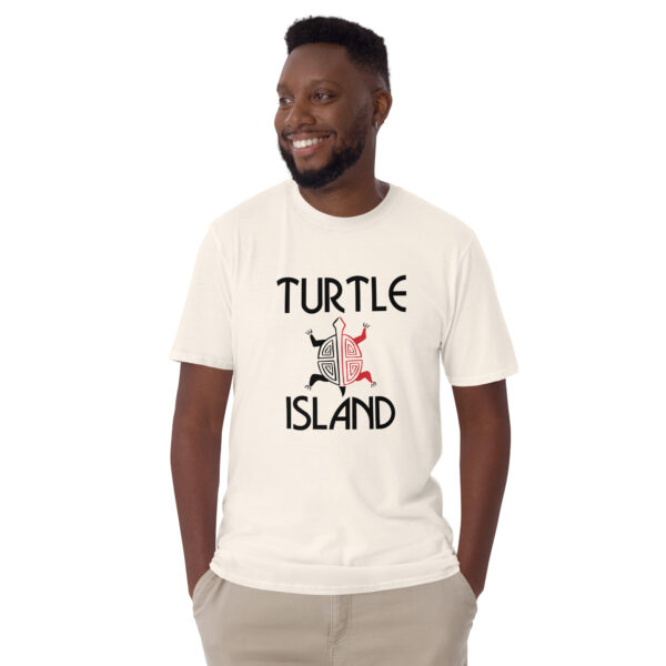 Turtle Island Unisex T-shirts by Wayuką́