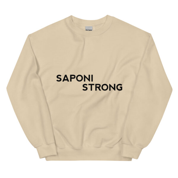 Sand Saponi Strong Unisex Sweatshirt by Wayuką́