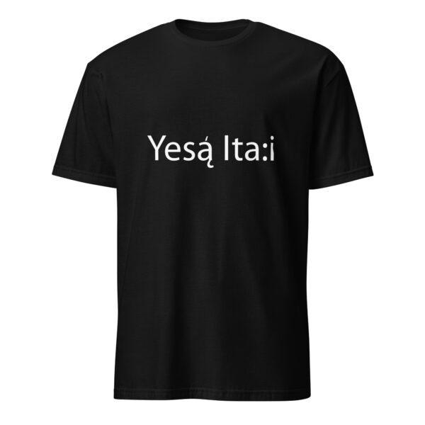 Black Yesa Ita:i Unisex T-shirt by Wayuką́