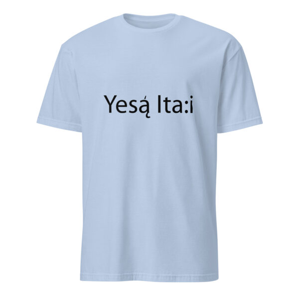 Light Blue Yesa Ita:i Unisex T-shirt by Wayuką́